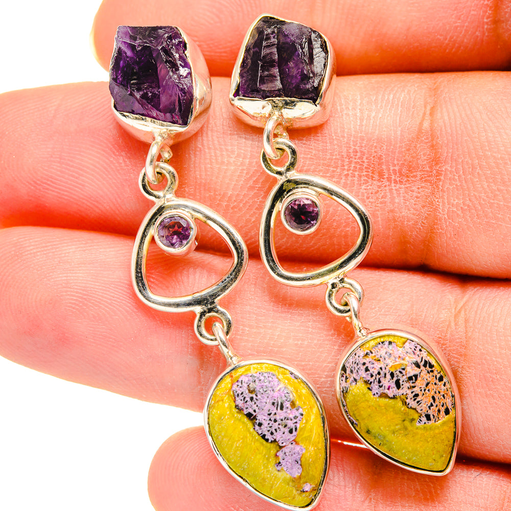 Atlantisite Earrings handcrafted by Anasilvercos - EARR420227