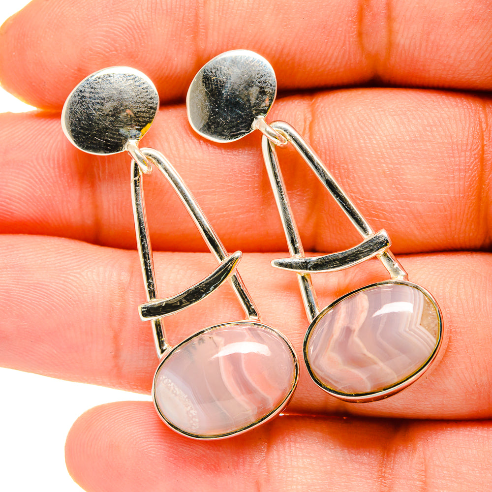 Ocean Jasper Earrings handcrafted by Anasilvercos - EARR420298