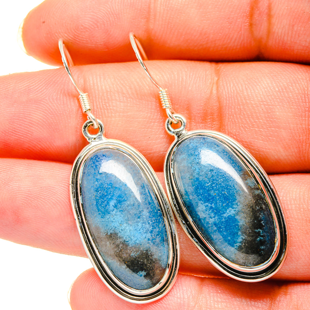 Apatite Earrings handcrafted by Anasilvercos - EARR420335