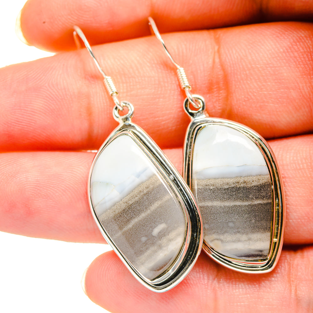 Owyhee Opal Earrings handcrafted by Anasilvercos - EARR420336