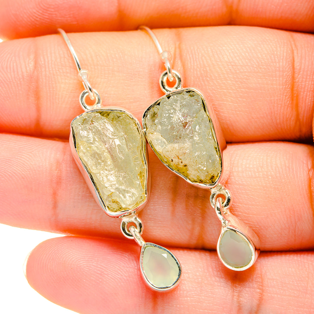 Aquamarine Earrings handcrafted by Anasilvercos - EARR420345