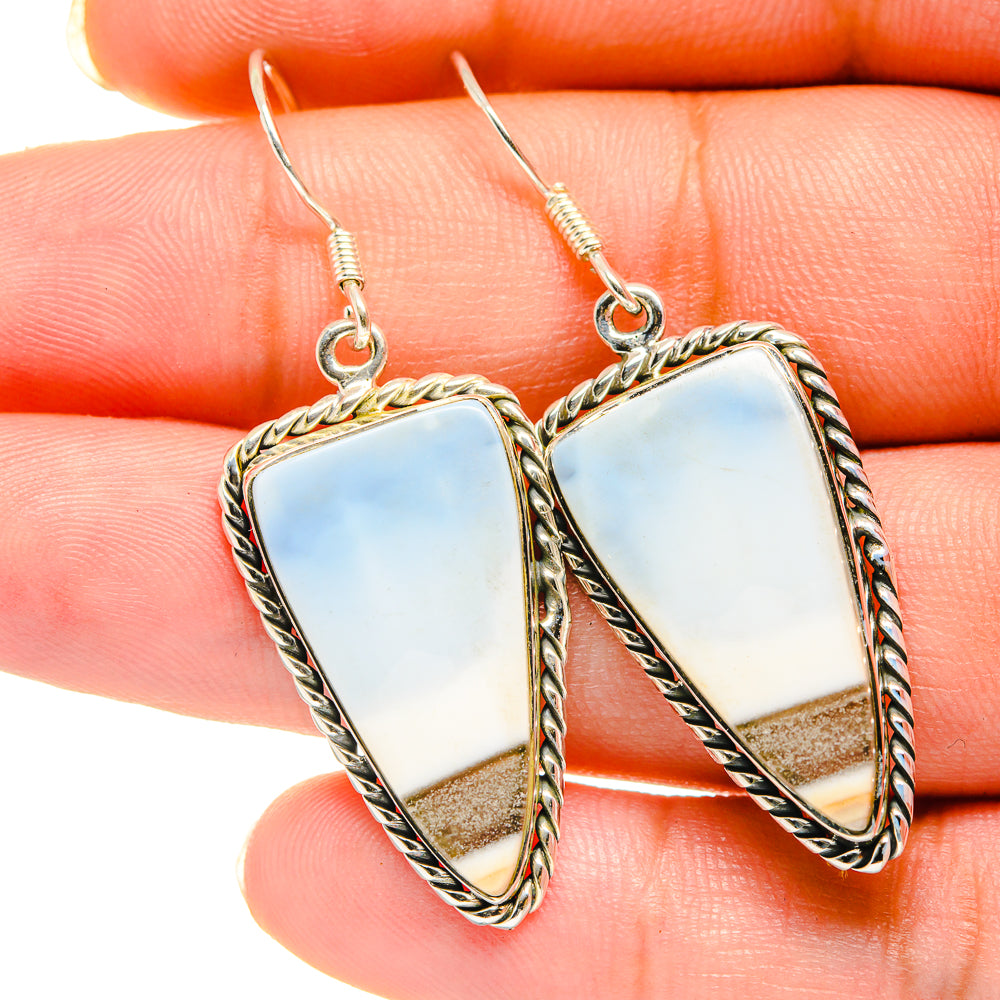 Owyhee Opal Earrings handcrafted by Anasilvercos - EARR420347