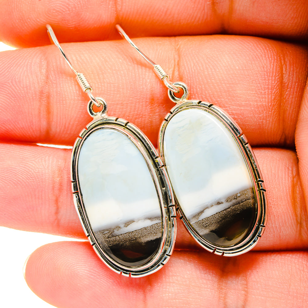 Owyhee Opal Earrings handcrafted by Anasilvercos - EARR420479