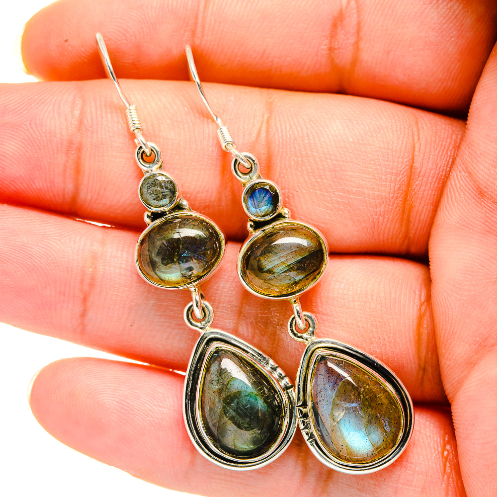 Aquamarine Earrings handcrafted by Anasilvercos - EARR420499