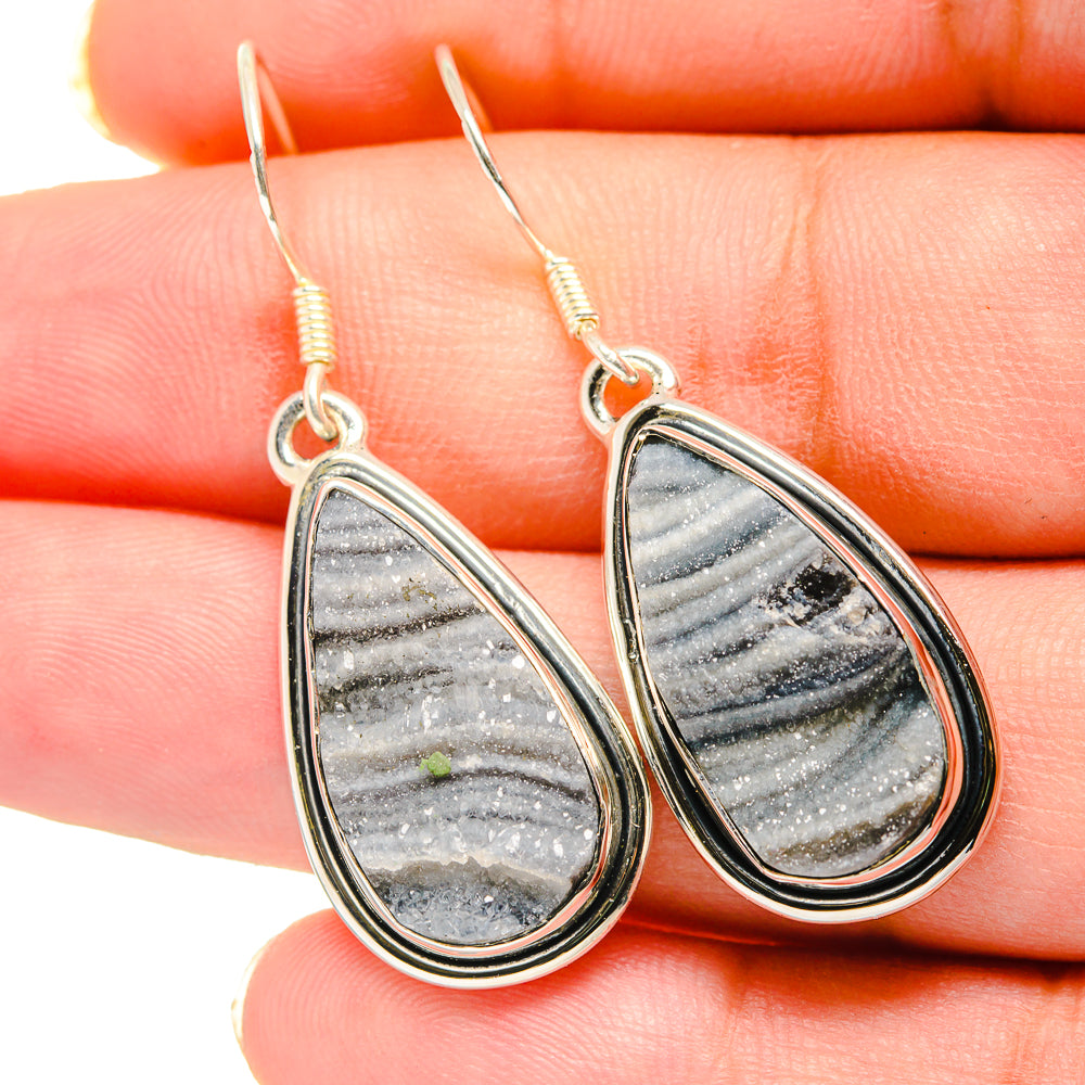 Desert Druzy Earrings handcrafted by Anasilvercos - EARR420531