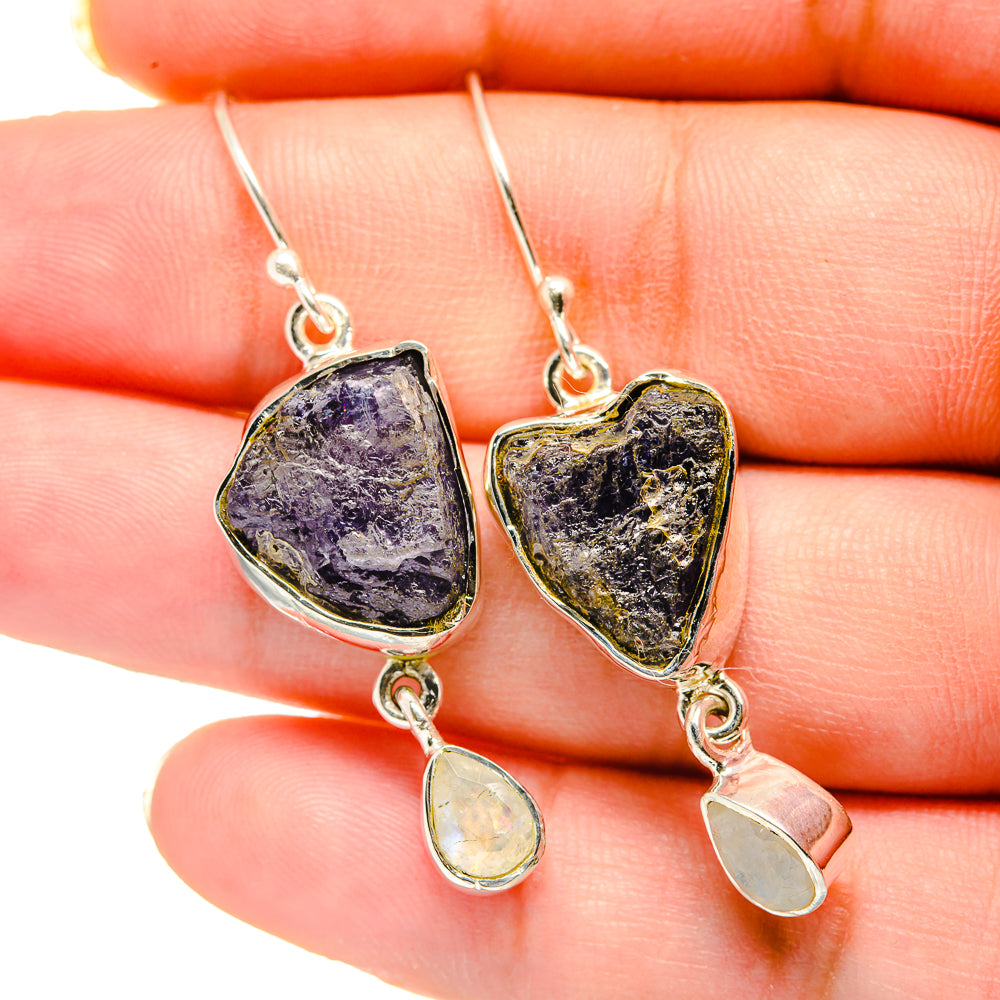 Tanzanite Earrings handcrafted by Anasilvercos - EARR420538