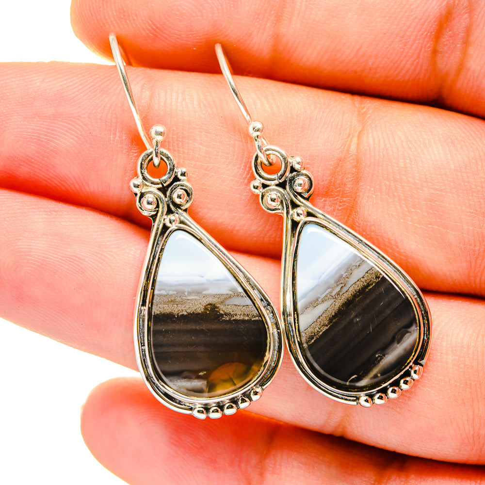 Owyhee Opal Earrings handcrafted by Anasilvercos - EARR420642