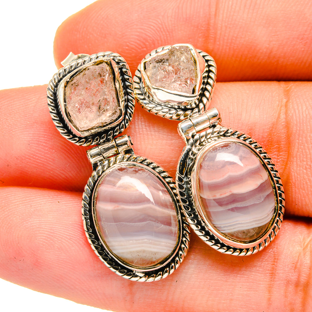 Ocean Jasper Earrings handcrafted by Anasilvercos - EARR420687