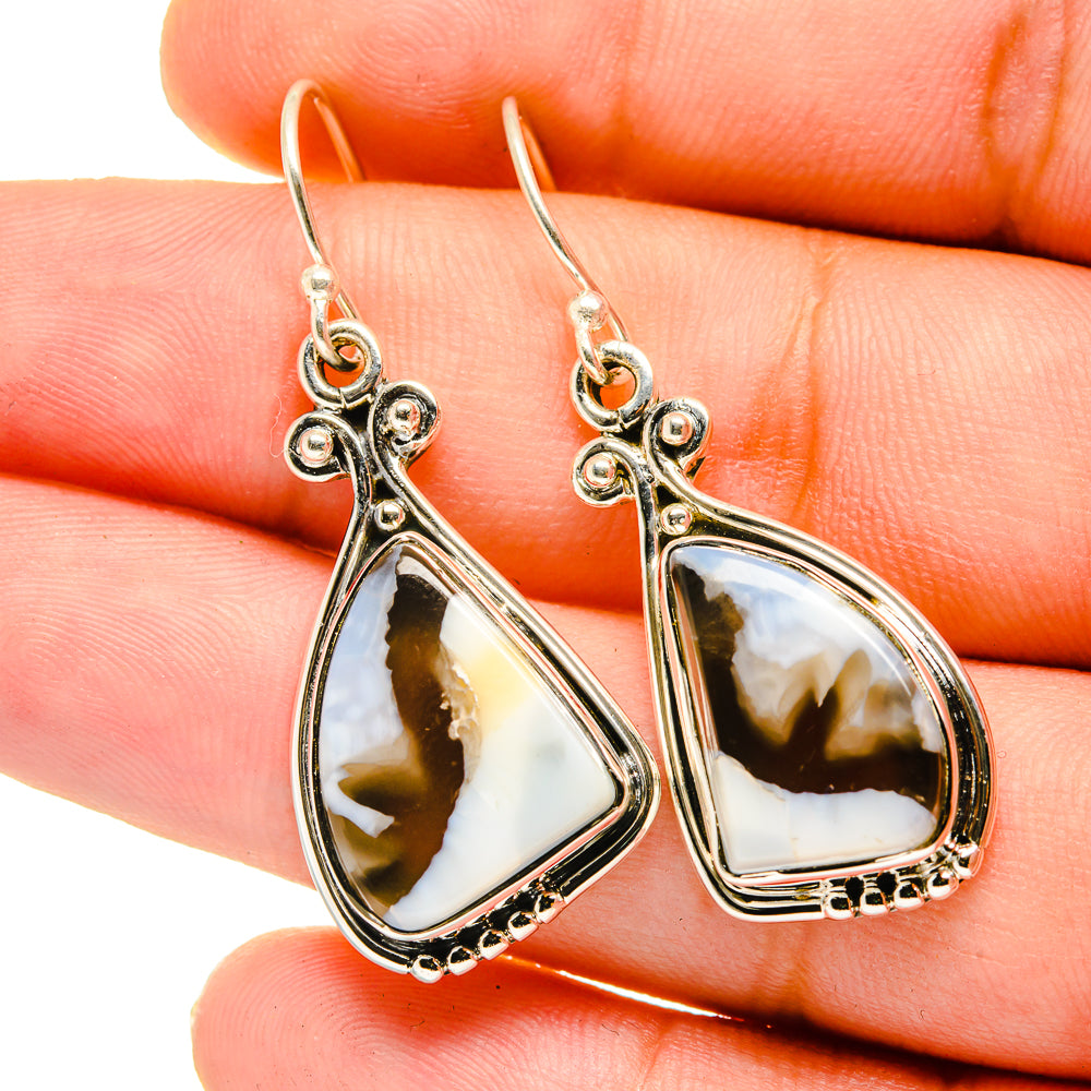 Owyhee Opal Earrings handcrafted by Anasilvercos - EARR420709
