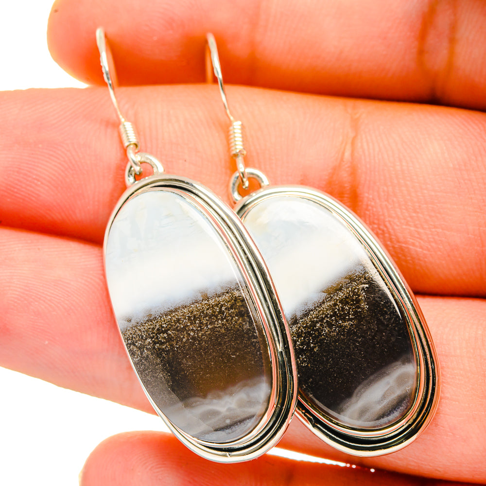 Owyhee Opal Earrings handcrafted by Anasilvercos - EARR420722
