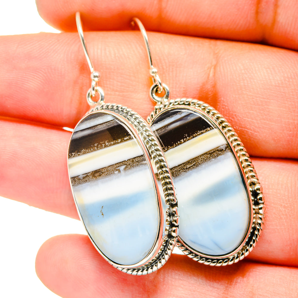 Owyhee Opal Earrings handcrafted by Anasilvercos - EARR420782