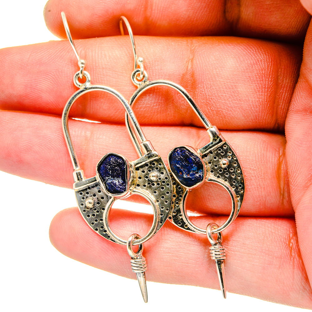 Tanzanite Earrings handcrafted by Anasilvercos - EARR420788