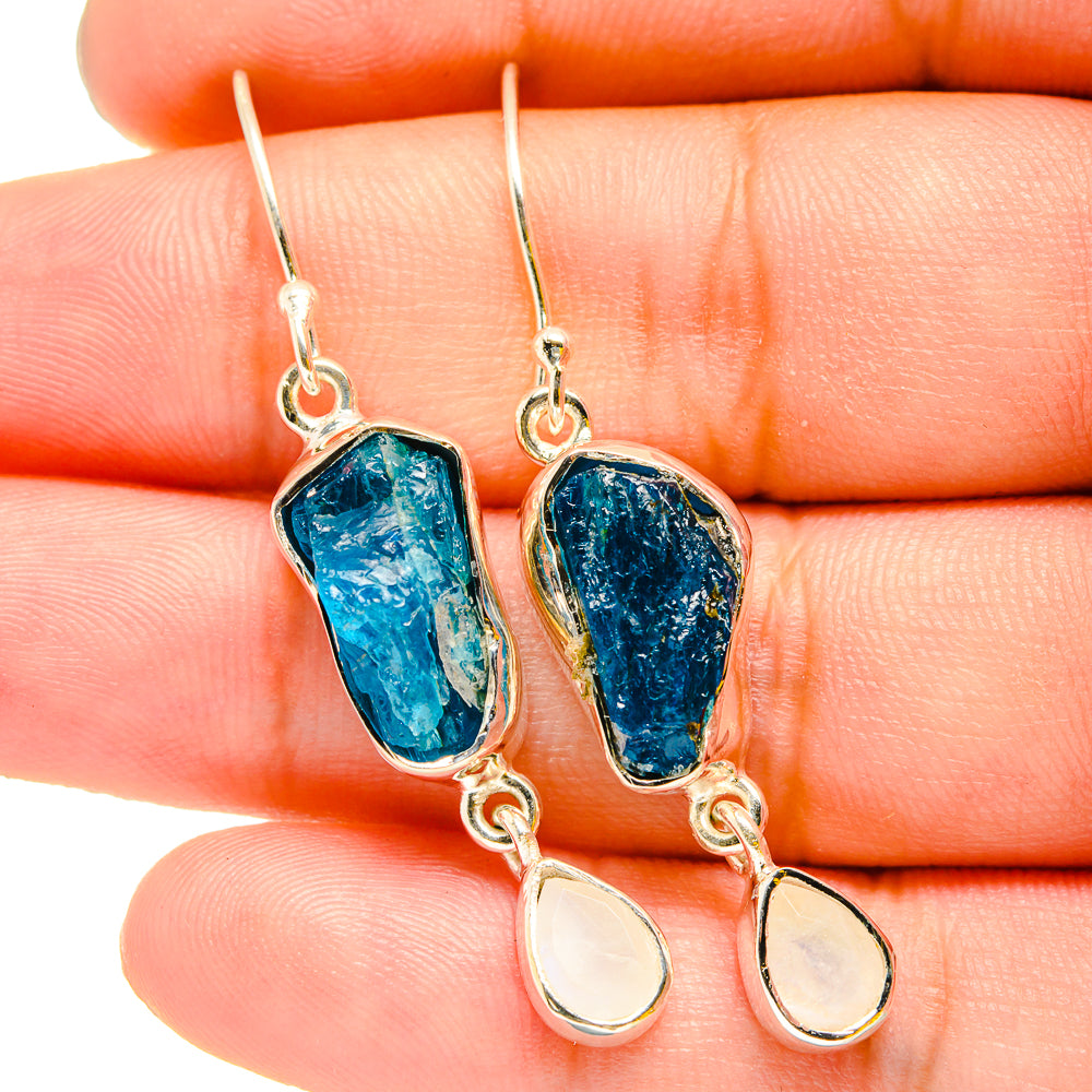 Apatite Earrings handcrafted by Anasilvercos - EARR420813