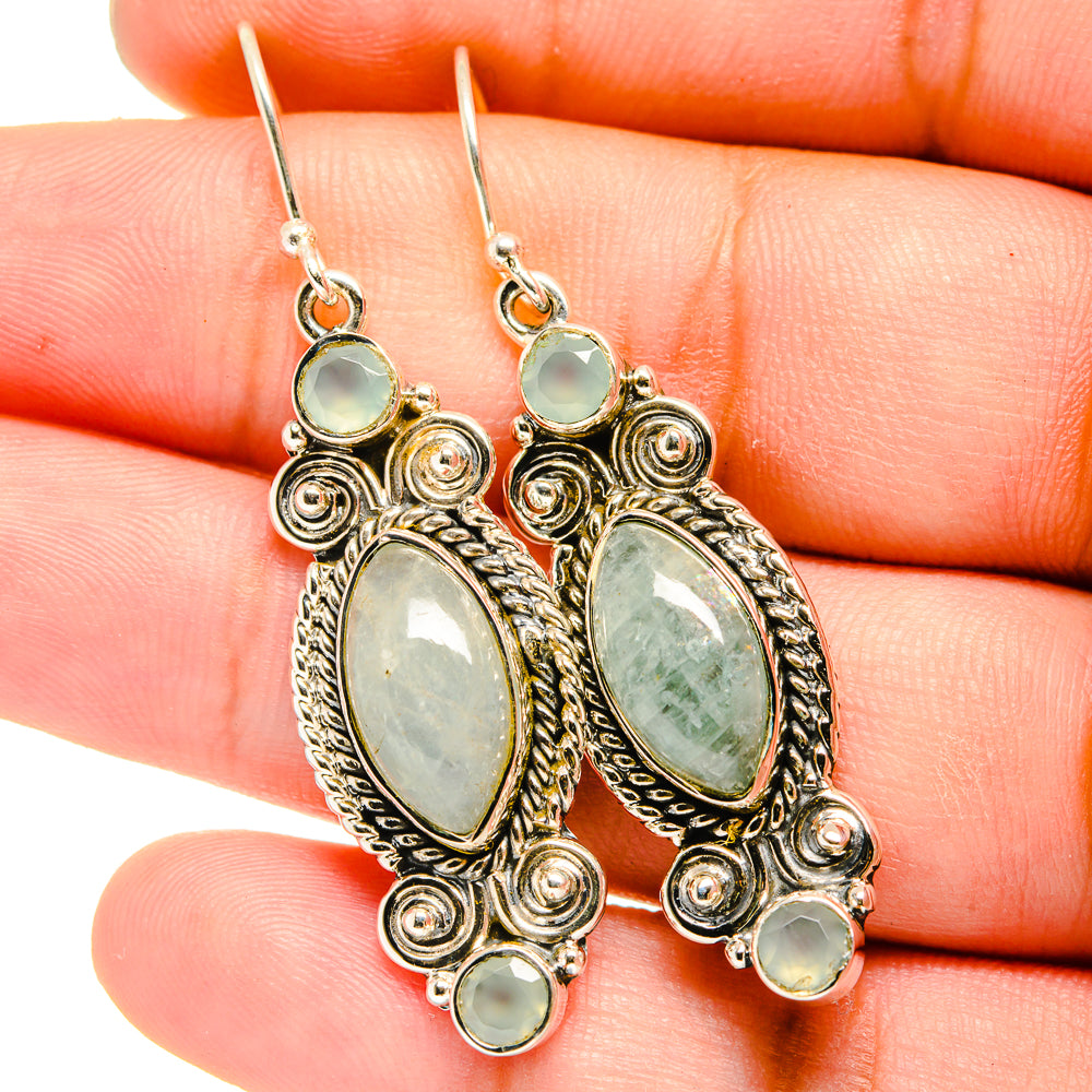Aquamarine Earrings handcrafted by Anasilvercos - EARR420990