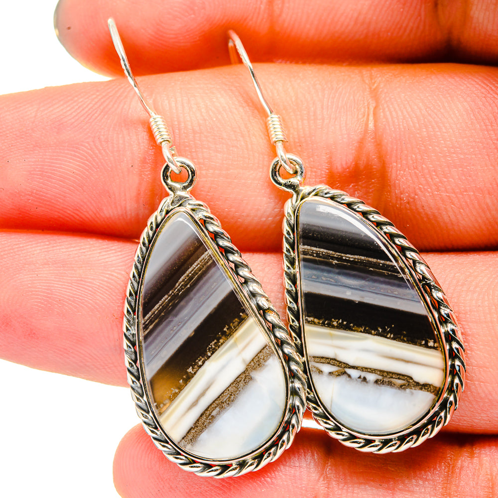 Owyhee Opal Earrings handcrafted by Anasilvercos - EARR421058