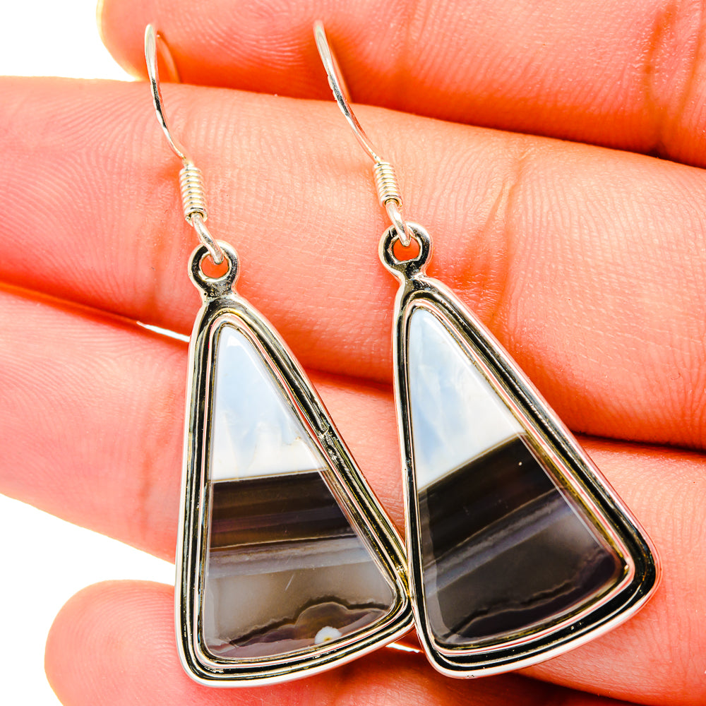 Owyhee Opal Earrings handcrafted by Anasilvercos - EARR421119