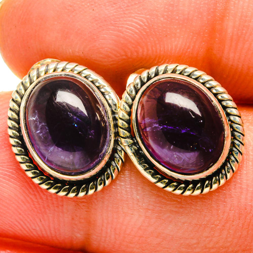 Tanzanite Earrings handcrafted by Anasilvercos - EARR421199