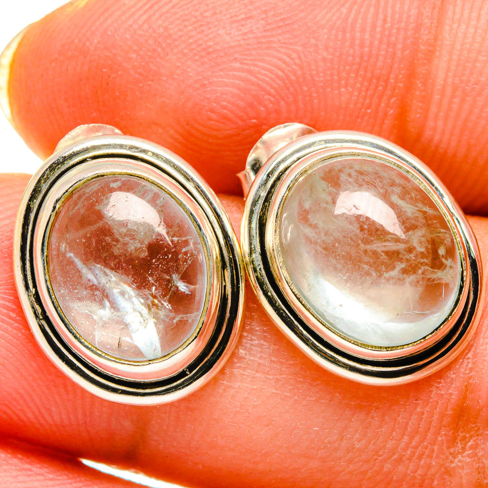 Aquamarine Earrings handcrafted by Anasilvercos - EARR421232