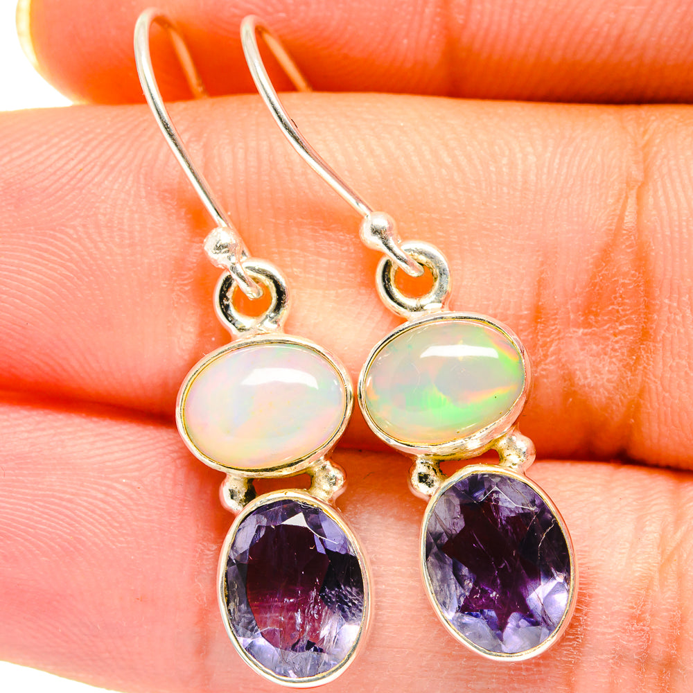 Tanzanite Earrings handcrafted by Anasilvercos - EARR421234
