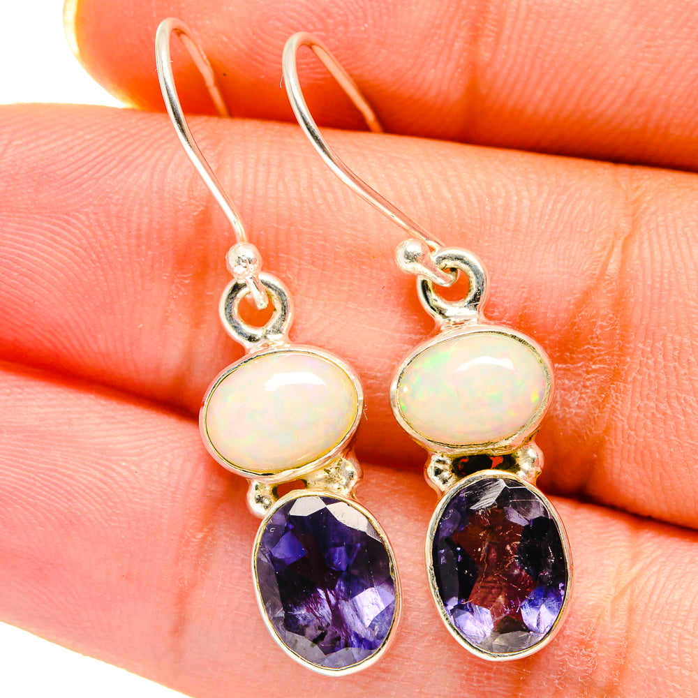 Tanzanite Earrings handcrafted by Anasilvercos - EARR421242