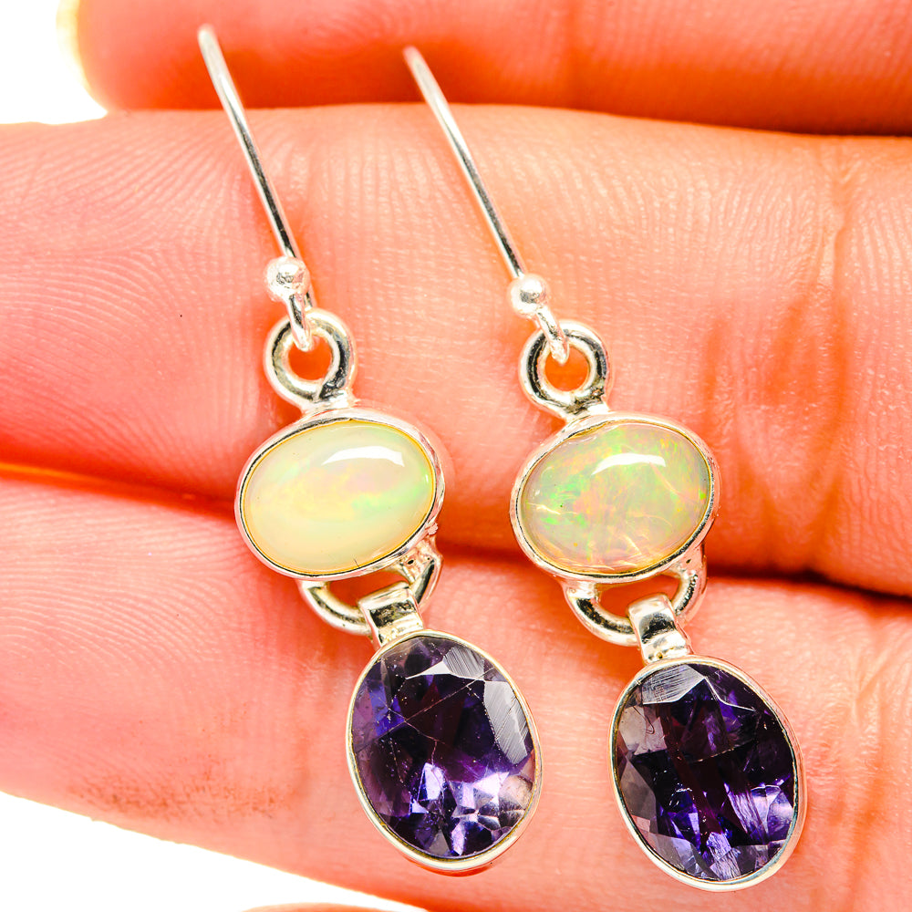 Tanzanite Earrings handcrafted by Anasilvercos - EARR421269
