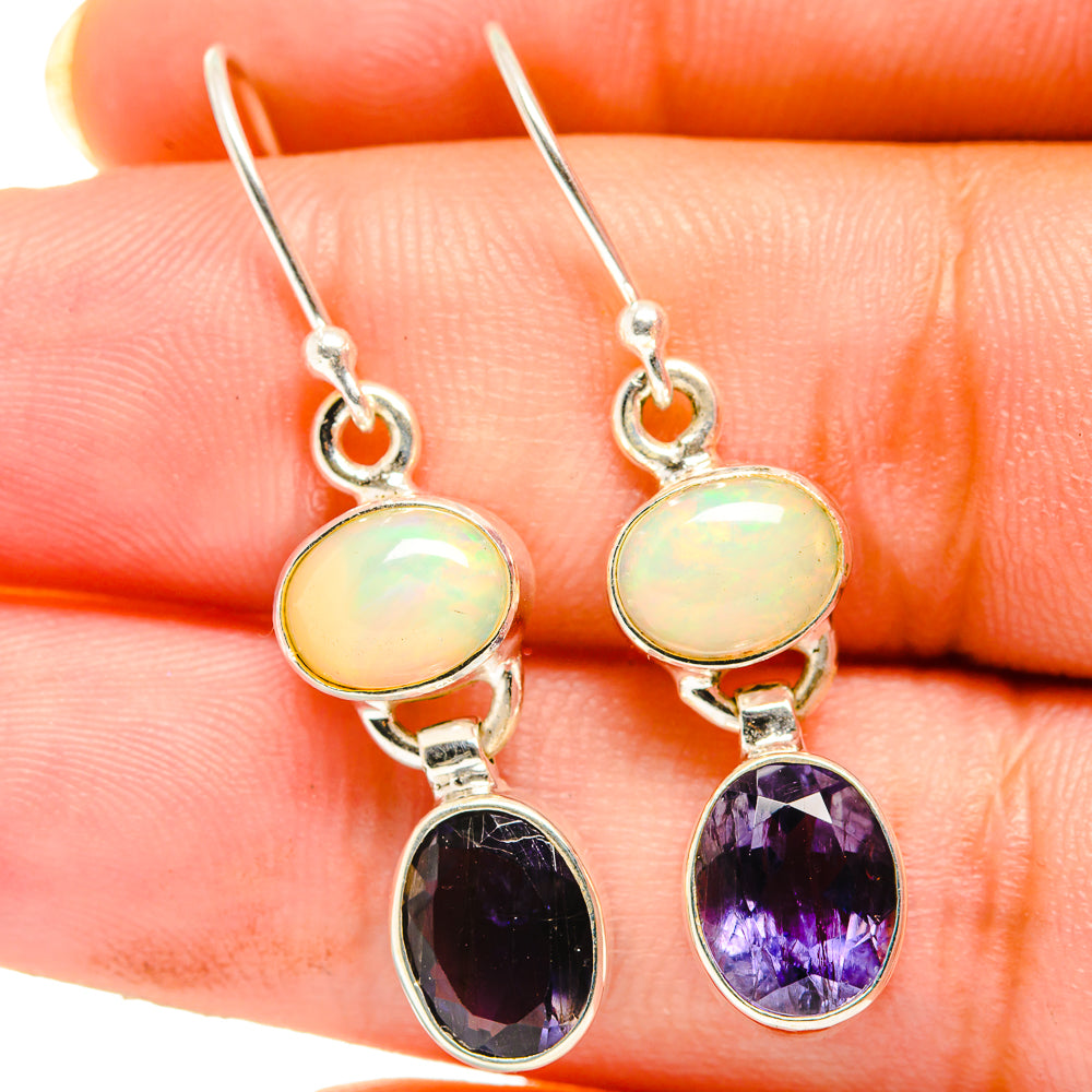 Tanzanite Earrings handcrafted by Anasilvercos - EARR421274