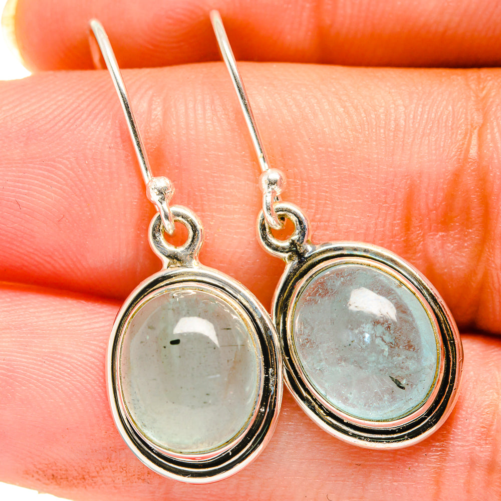 Aquamarine Earrings handcrafted by Anasilvercos - EARR421295
