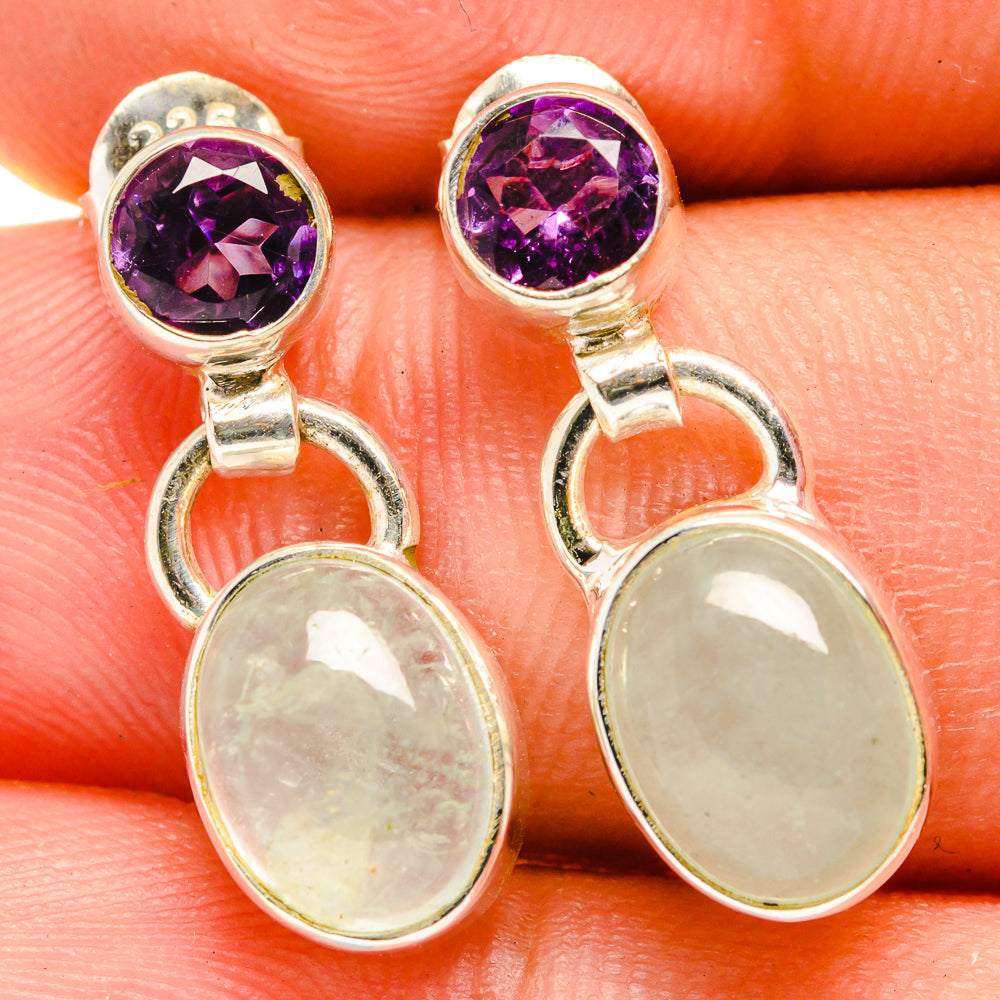 Aquamarine Earrings handcrafted by Anasilvercos - EARR421300