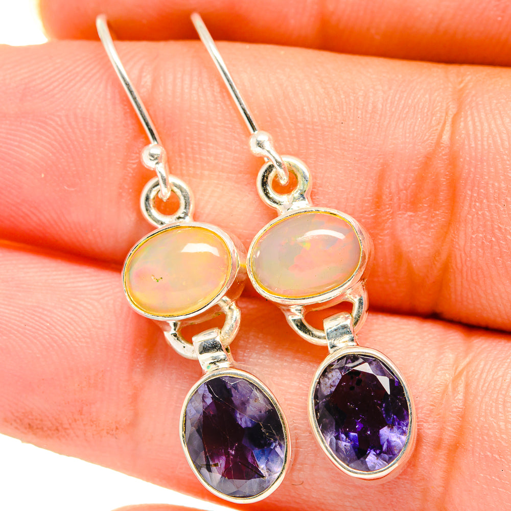 Tanzanite Earrings handcrafted by Anasilvercos - EARR421310