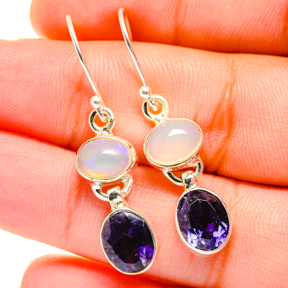 Tanzanite Earrings handcrafted by Anasilvercos - EARR421320