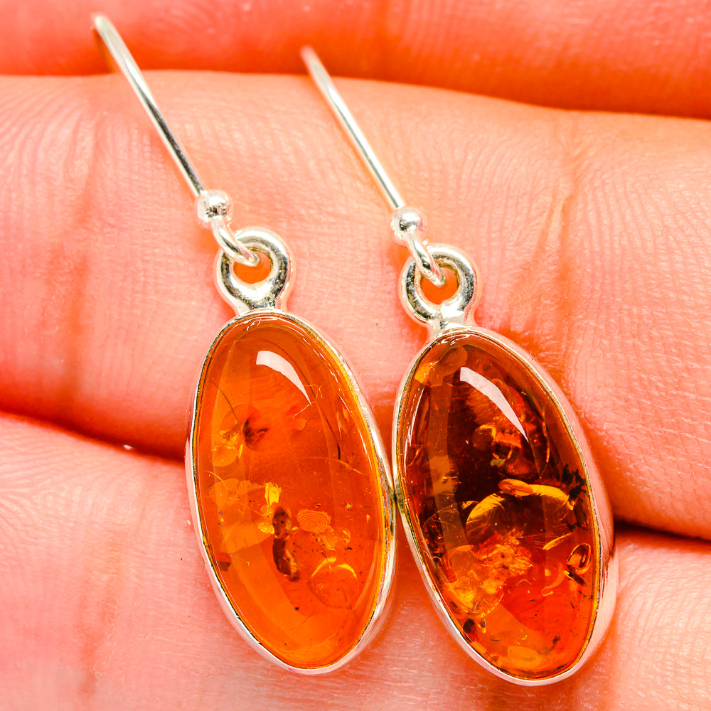 Baltic Amber Earrings handcrafted by Anasilvercos - EARR421360