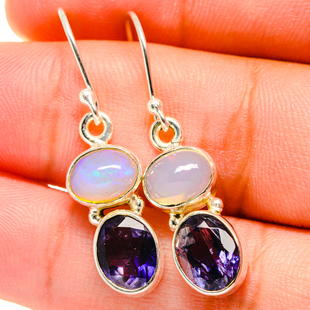 Tanzanite Earrings handcrafted by Anasilvercos - EARR421371