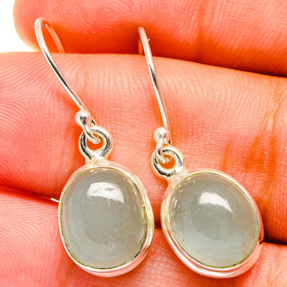 Aquamarine Earrings handcrafted by Anasilvercos - EARR421379
