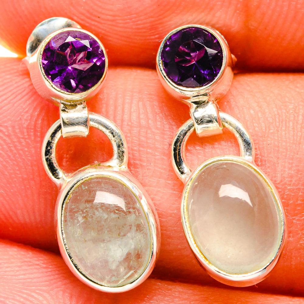Aquamarine Earrings handcrafted by Anasilvercos - EARR421380