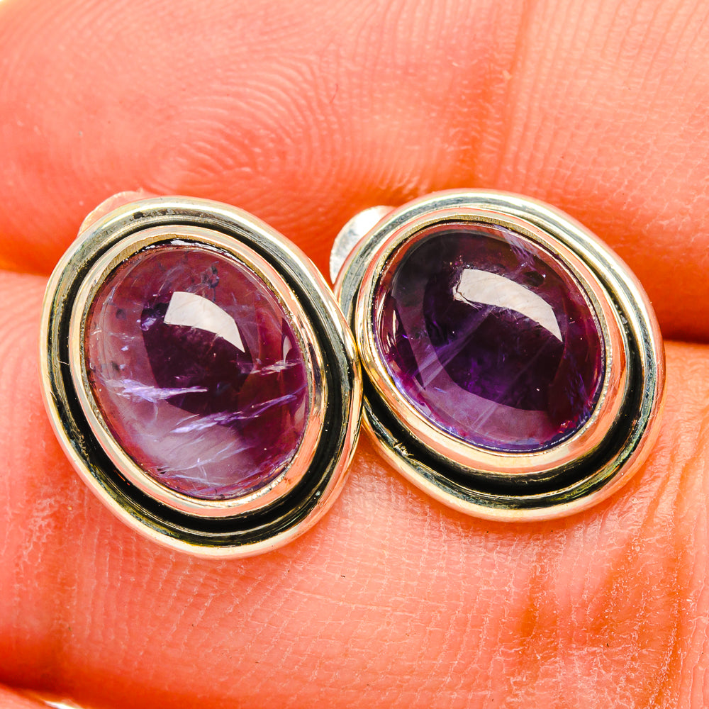 Tanzanite Earrings handcrafted by Anasilvercos - EARR421394