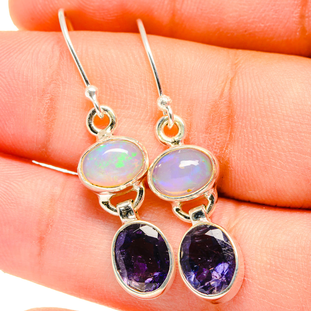 Tanzanite Earrings handcrafted by Anasilvercos - EARR421408
