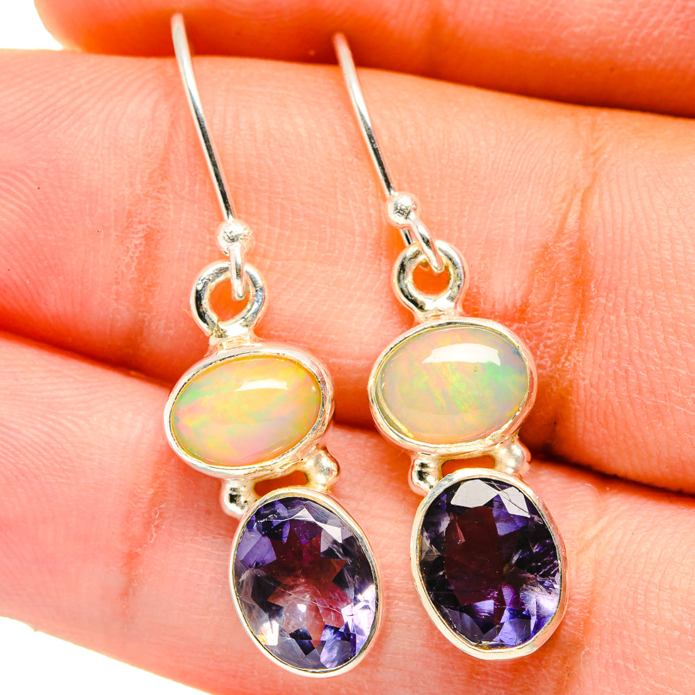 Tanzanite Earrings handcrafted by Anasilvercos - EARR421417
