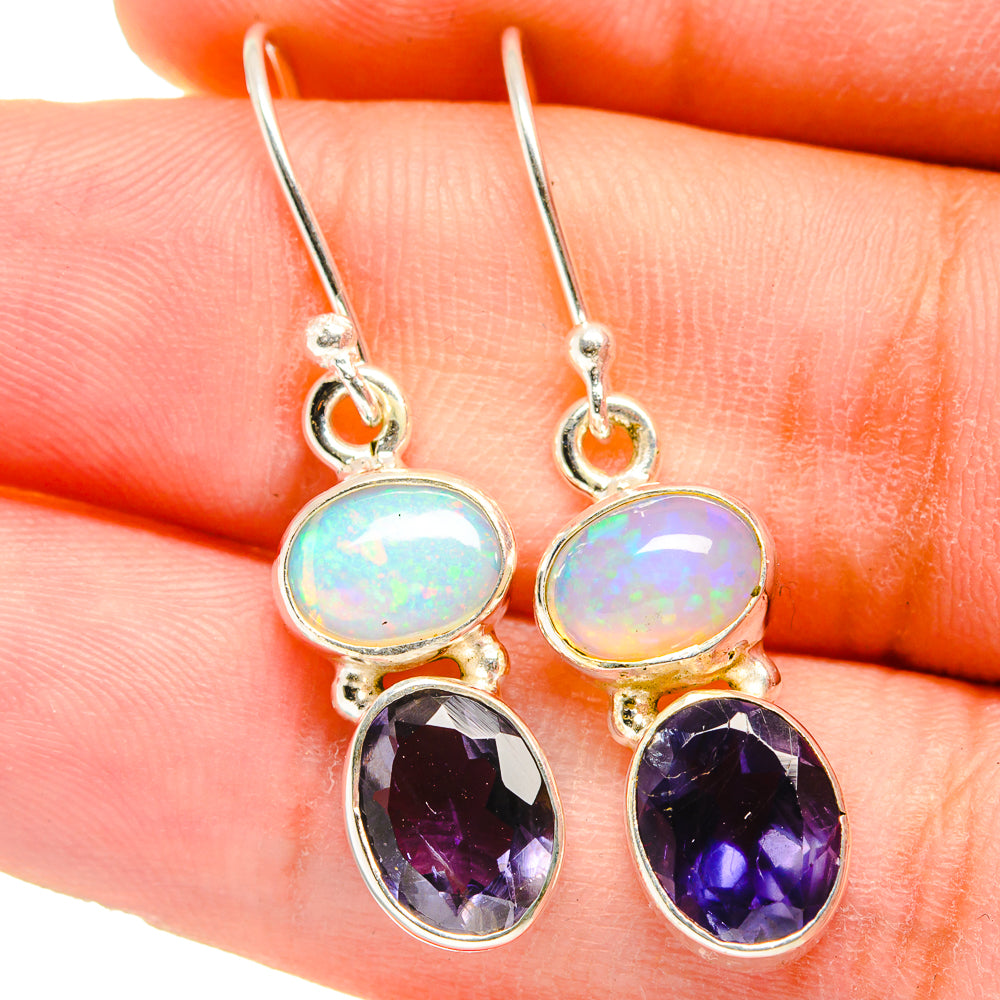 Tanzanite Earrings handcrafted by Anasilvercos - EARR421430