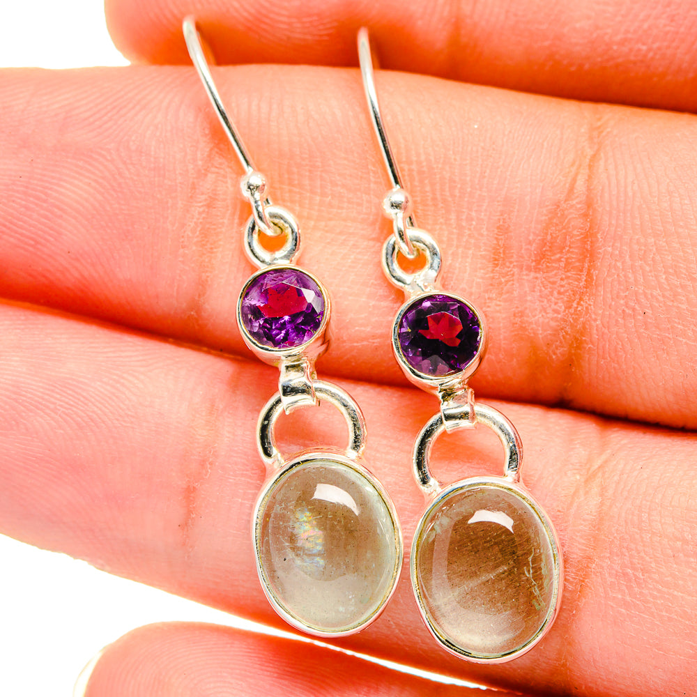 Aquamarine Earrings handcrafted by Anasilvercos - EARR421446