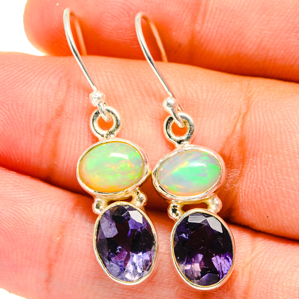 Tanzanite Earrings handcrafted by Anasilvercos - EARR421468