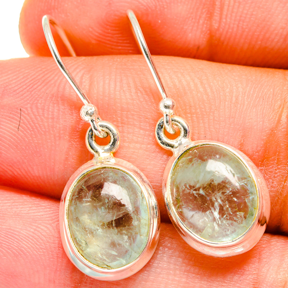 Aquamarine Earrings handcrafted by Anasilvercos - EARR421484