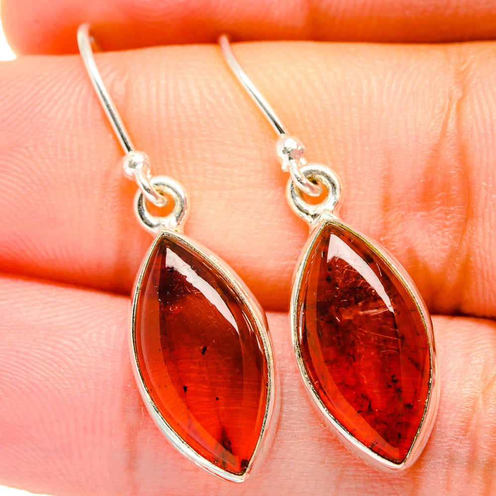 Baltic Amber Earrings handcrafted by Anasilvercos - EARR421498