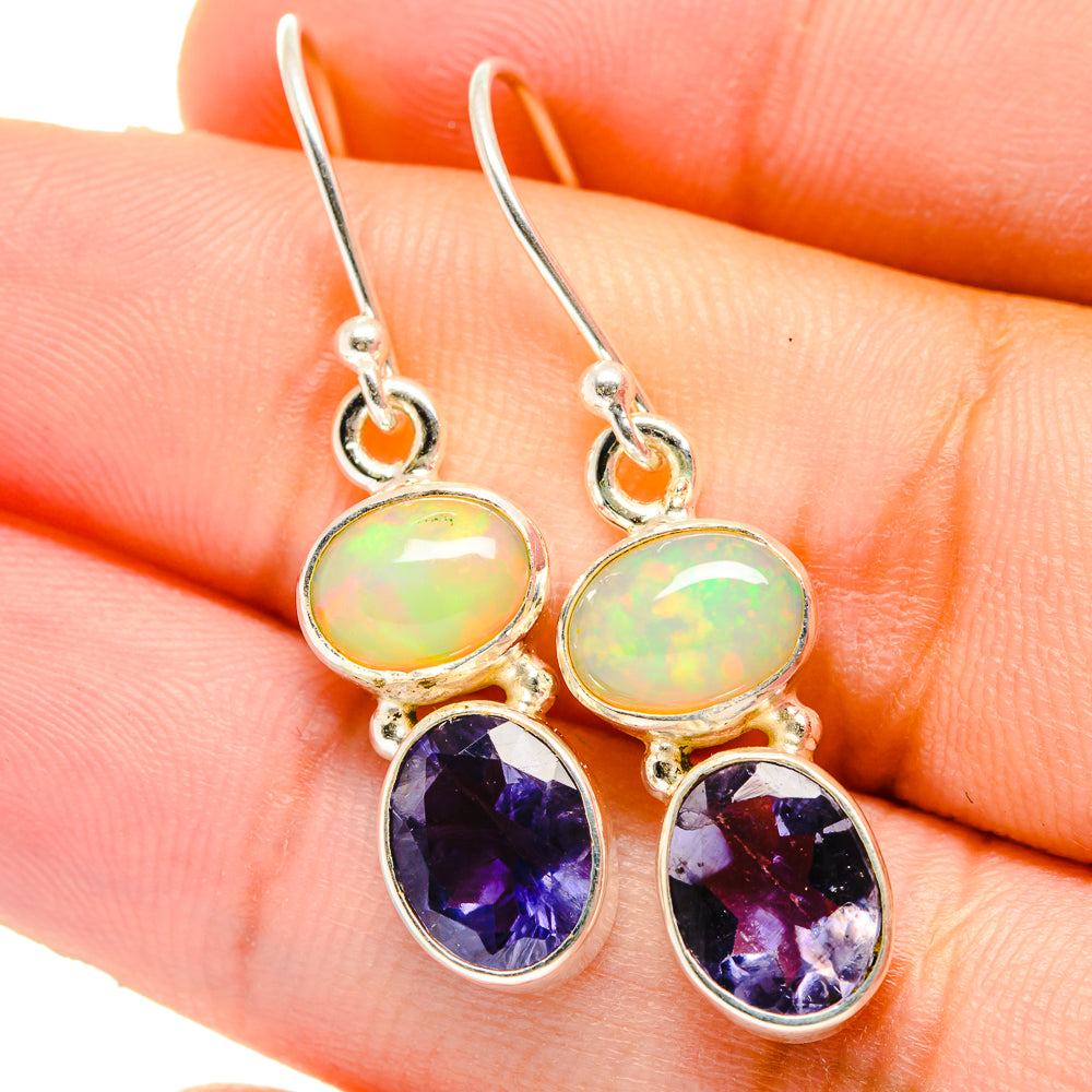 Tanzanite Earrings handcrafted by Anasilvercos - EARR421502