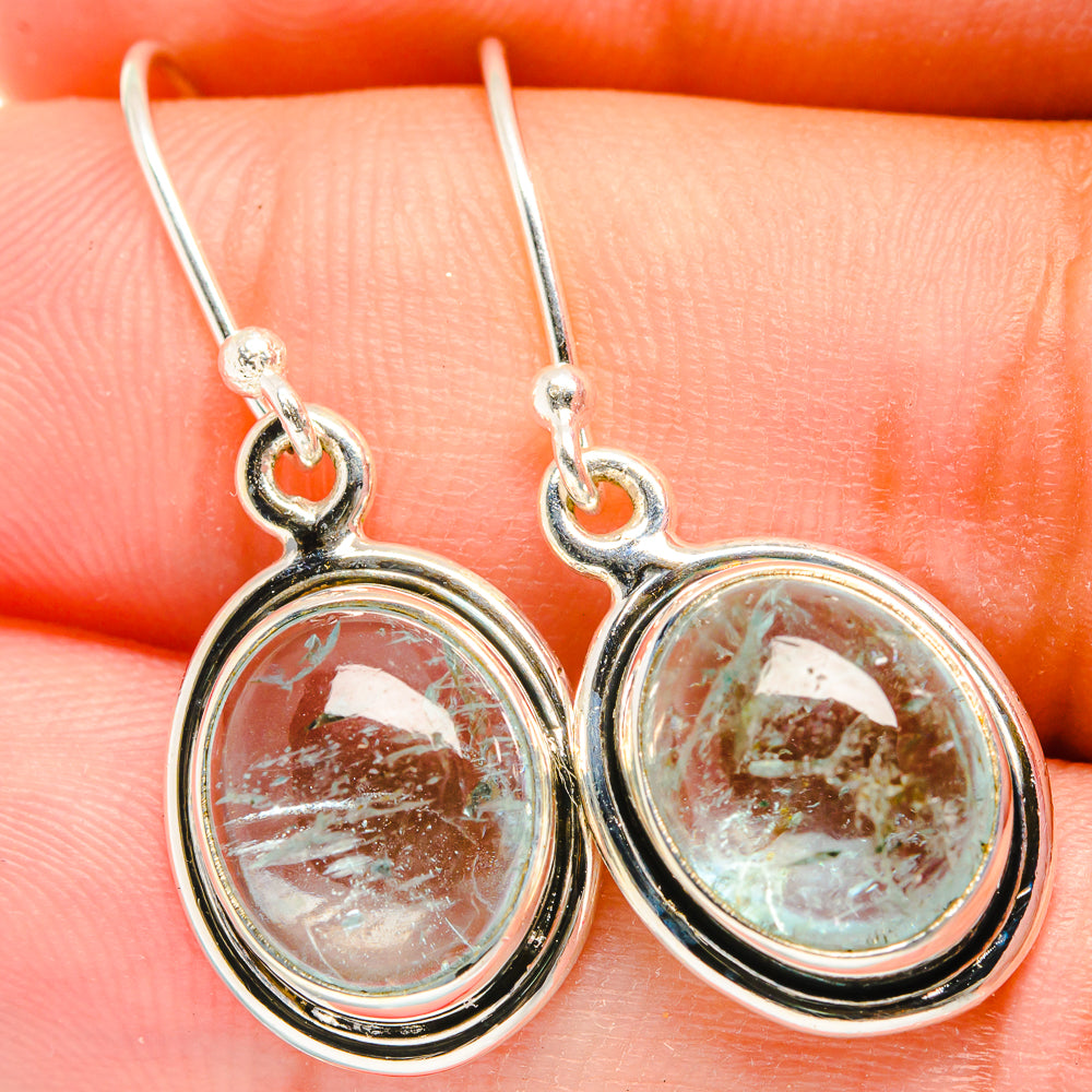 Aquamarine Earrings handcrafted by Anasilvercos - EARR421548