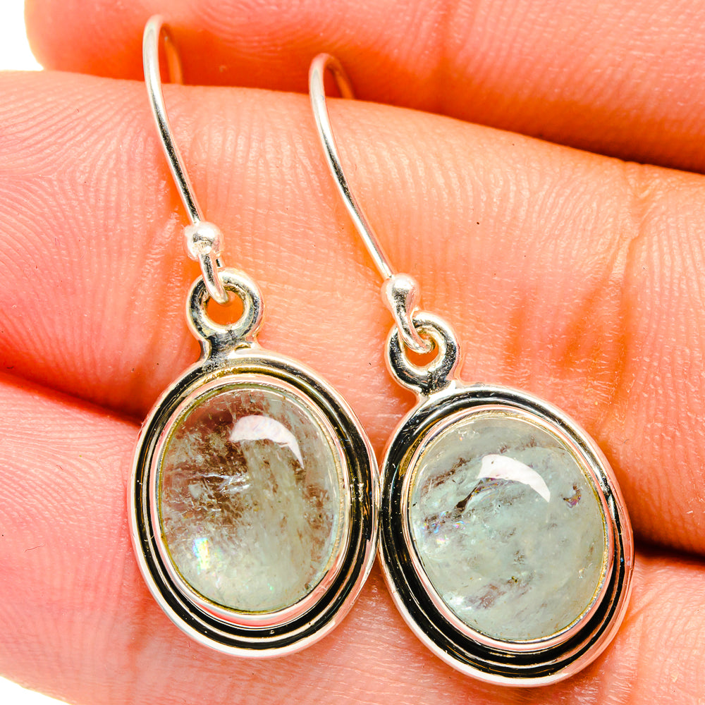 Aquamarine Earrings handcrafted by Anasilvercos - EARR421563