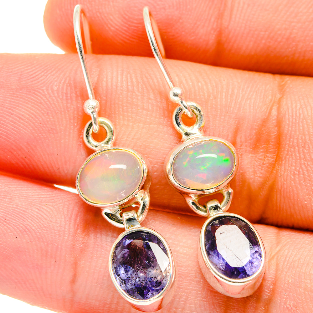 Tanzanite Earrings handcrafted by Anasilvercos - EARR421567