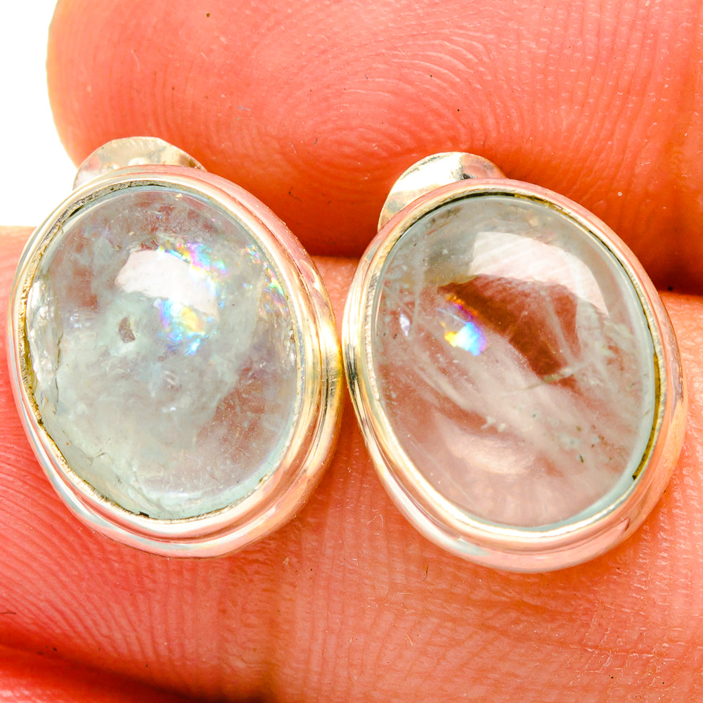Aquamarine Earrings handcrafted by Anasilvercos - EARR421575