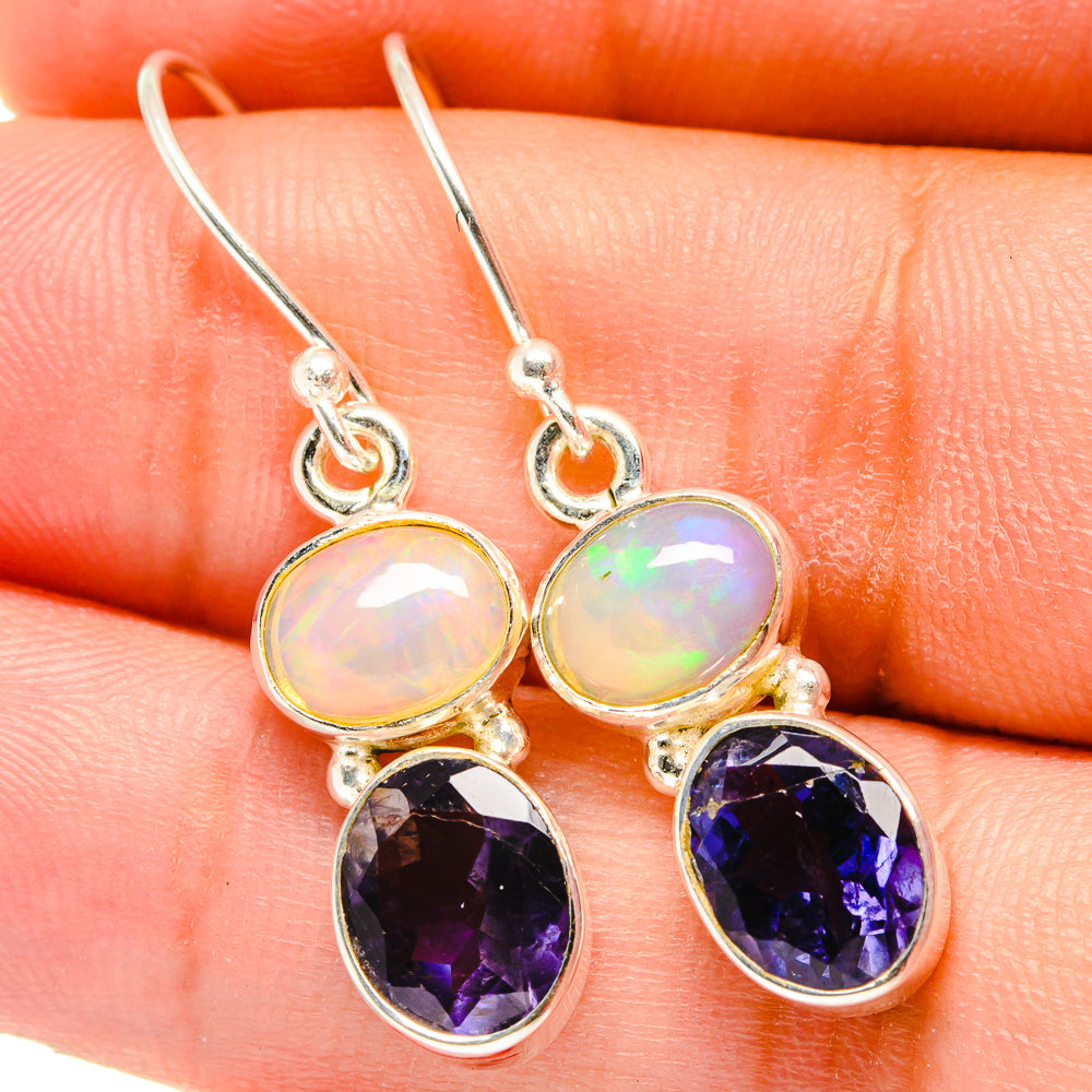 Tanzanite Earrings handcrafted by Anasilvercos - EARR421585