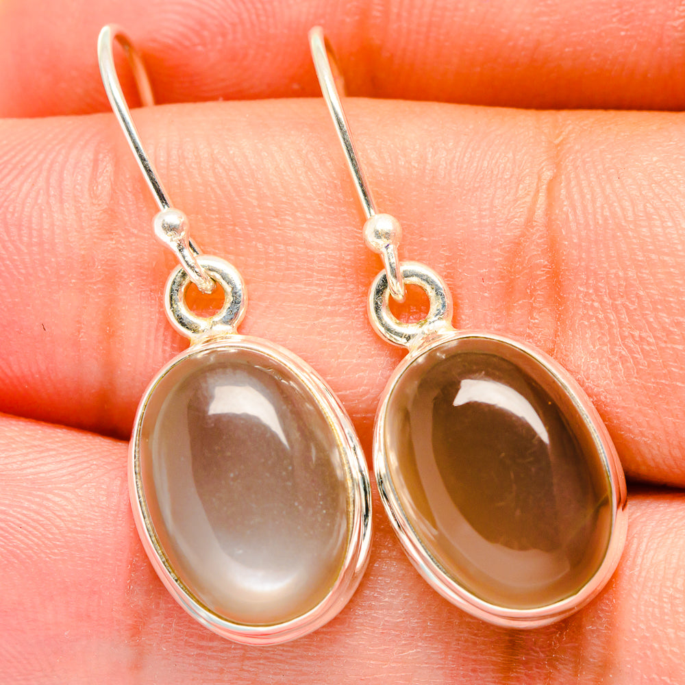 Moonstone Earrings handcrafted by Anasilvercos - EARR421590