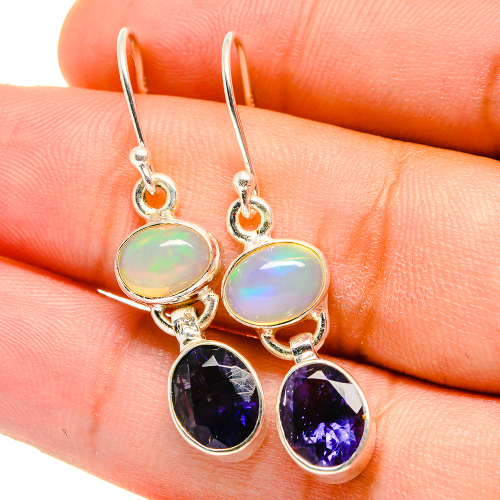 Tanzanite Earrings handcrafted by Anasilvercos - EARR421598